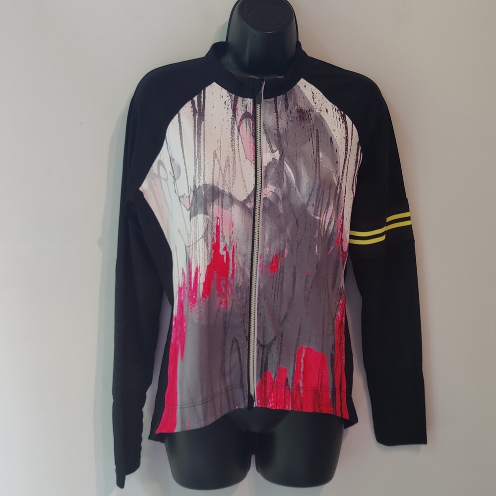 MPG Black and Red Cycling Jacket L